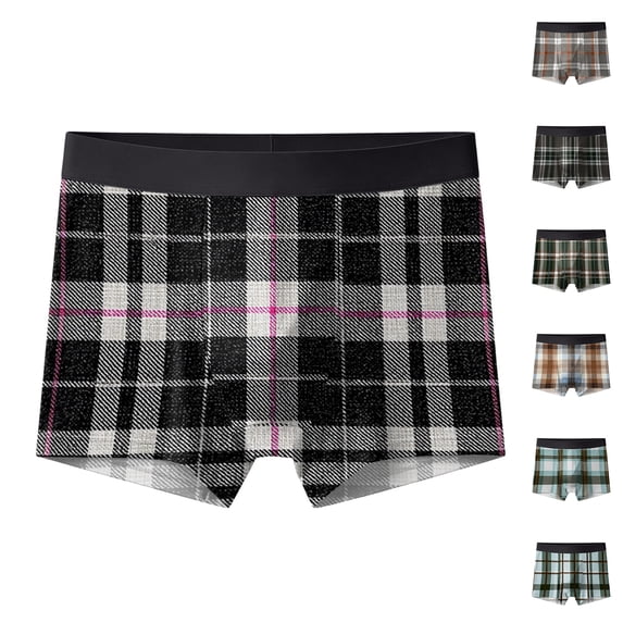 IAJDKMEK Men's Boxer Briefs - Breathable Stretch Underwear for Men,, Fabric Mens Underwear, All-Day Boxer Briefs for Active Men