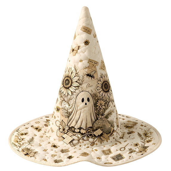 IAJDKMEK Tall Witch Hat for Halloween Costumes, Wizard Hat for Adults, Pointed Witch Hat Party Costume