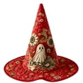 thumbnail image 1 of IAJDKMEK Tall Witch Hat for Halloween Costumes, Wizard Hat for Adults, Pointed Witch Hat Party Costume, 1 of 3