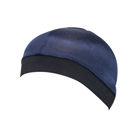 IAJDKMEK Unisex Wig Cap - Silk Material, Breathable, Soft, Lightweight, Comfortable, Ideal for Wigs, Makeup, Cosplay and Daily Styling,Navy