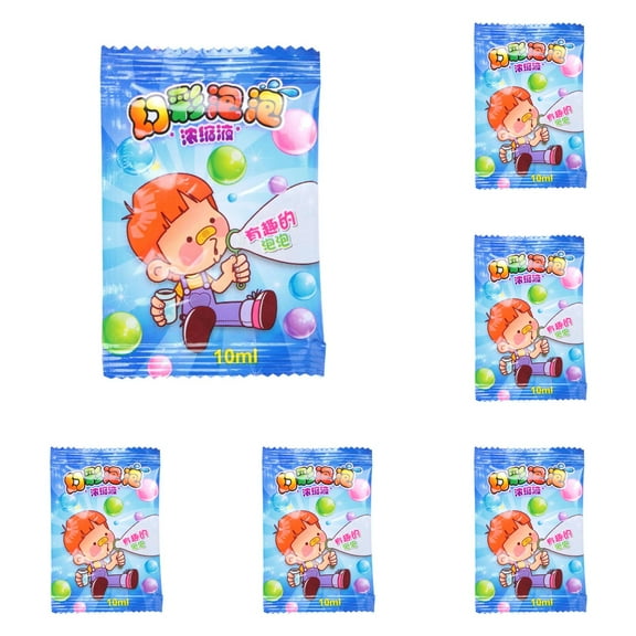 IAJFHAFS Bubble Solution Concentrated 6 packs Bubble Refill for Toys, Easter Outdoor Activities
