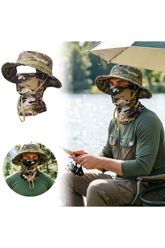 Ocp Boonie Hat, Face For Outdoor Riding Full Face For Sunshield Motorcycle Headwear