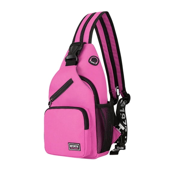 IAJFHAFS Small Sling Crossbody Backpack Shoulder Bag for Men Women, Lightweight One Strap Backpack Sling Bag Backpack for Hiking Walking Biking Travel Cycling