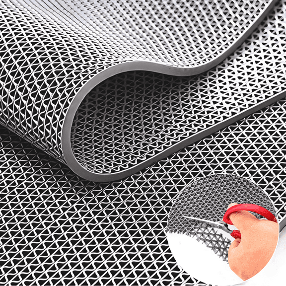 IAJXWI Drainage Outdoor Mat, 3 x 10 ft Non-Slip Pool Floor Mats for Bathroom, Garden, Garage, Balcony, Kitchen, Wet Areas
