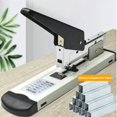 thumbnail image 1 of IAJXWI Heavy Duty Stapler, 100-Sheet Capacity, with 1000pcs Staples (23/13) for Office Home Use Paper Business, 1 of 9