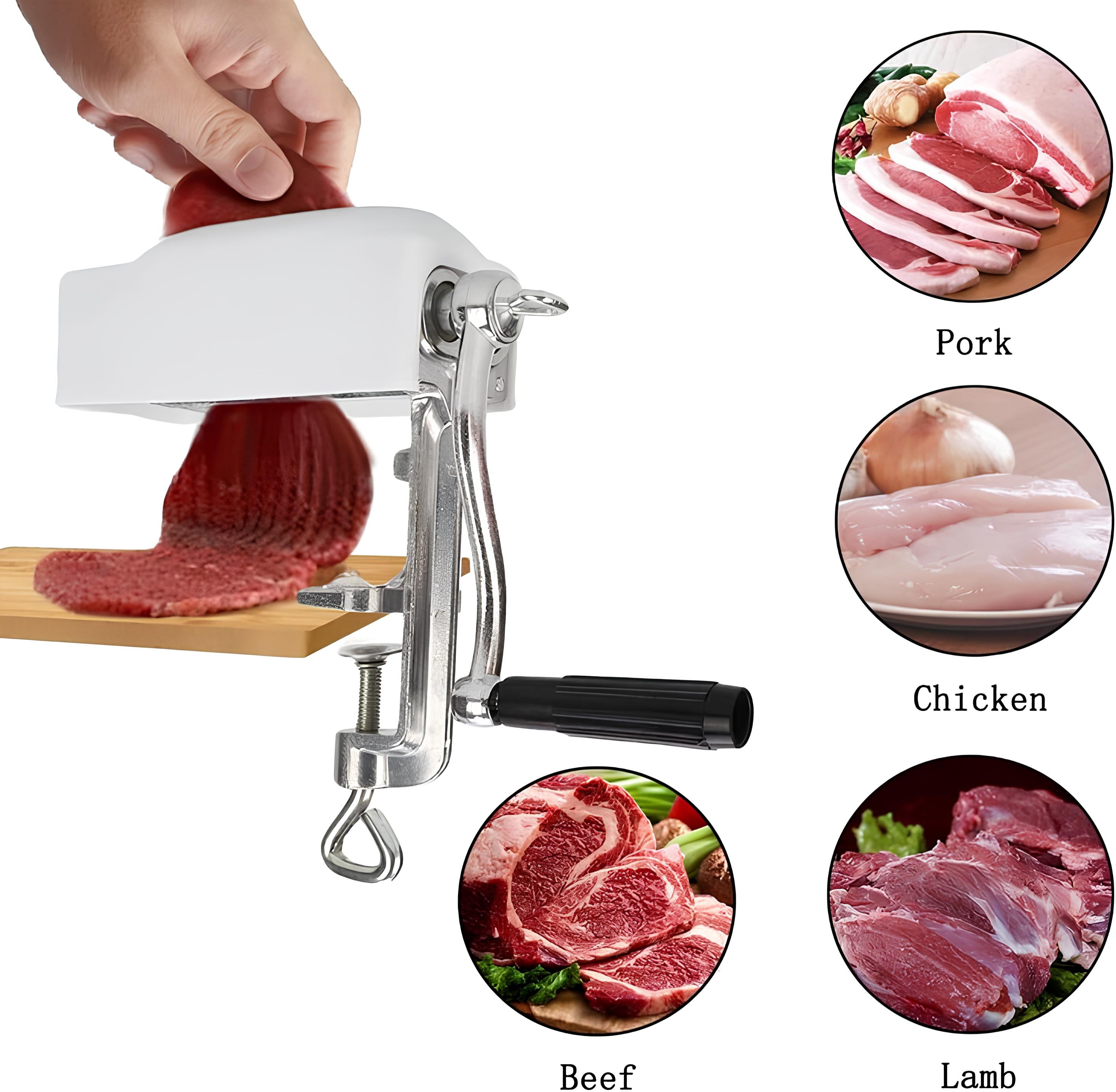 IAJXWI Manual Meat Tenderizer, Meat Cuber Machine for Pork Beef Steak