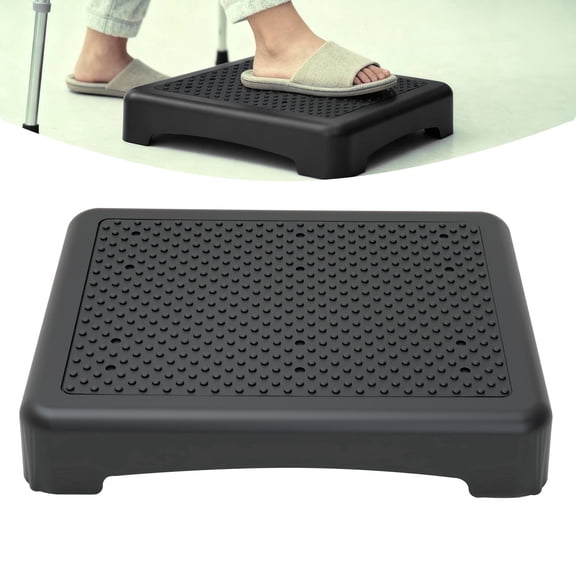 IAJXWI One Step Stool, Safety Non-Slip Half Step for Indoor and Outdoor Mobility Aid for Vehicle, Bedside, Portable Step Riser for Seniors