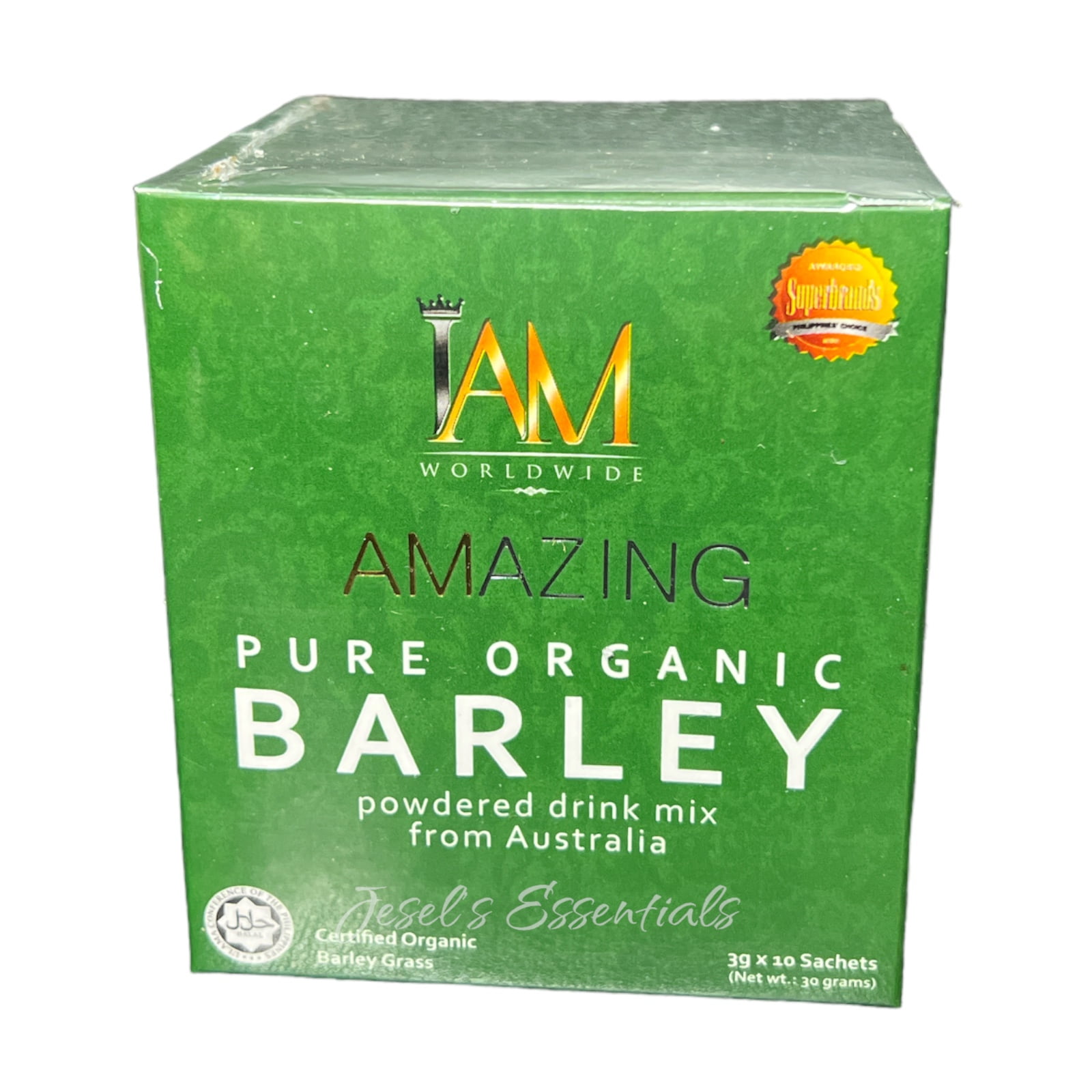 IAM Amazing Pure Organic Barley Powdered Drink Mix from Australia (10