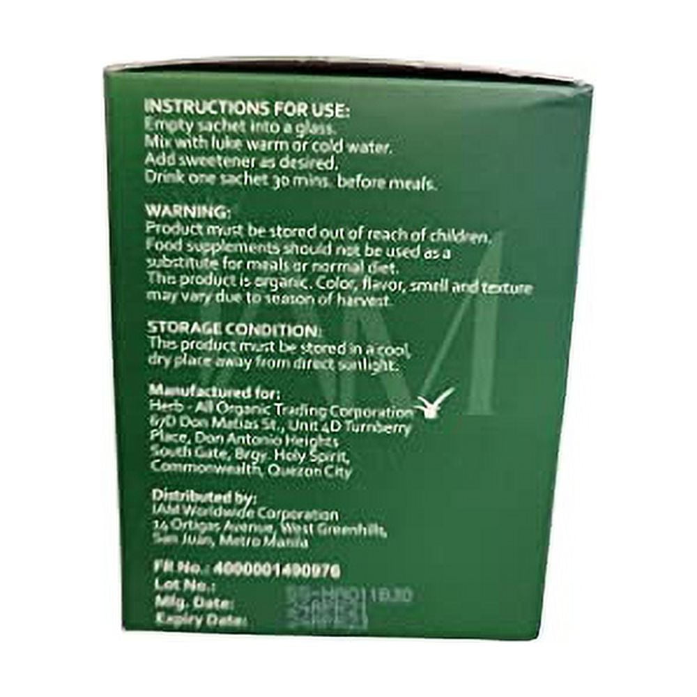 IAM Amazing Pure Organic Barley Powdered Drink Mix from Australia 3 Boxes