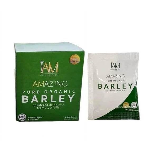 IAM Amazing Pure Organic Barley Powdered Drink Mix from Australia