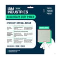 thumbnail image 1 of IAM Industries 8 inch, Heavy Duty Self-Adhesive Fiber Mesh over Galvanized Steel, Dry Wall and Ceiling Repair Patch, 1 of 2