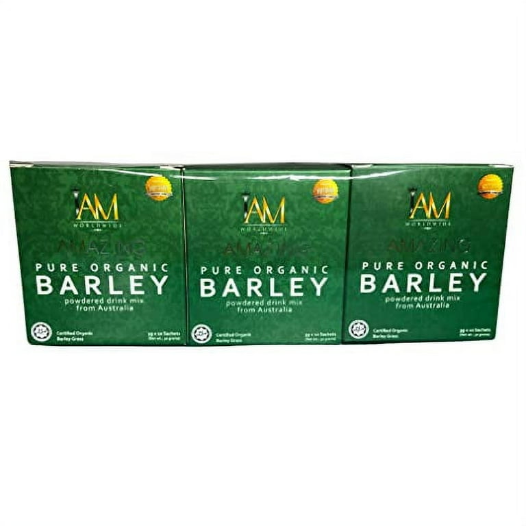 IAM WORLDWIDE Amazing Pure Organic Barley Grass Powder Juice Drink