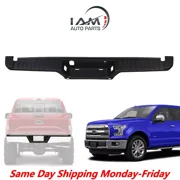 IAMAUTO 31617 Rear Step Bumper Pad With Sensor Holes Compatible With 2015-2020 Ford F-150 With Rear Park Assist