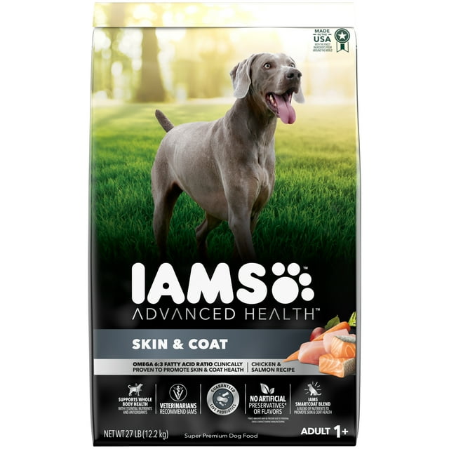 IAMS Advanced Health SKIN & COAT Chicken and Salmon Recipe Adult Dry