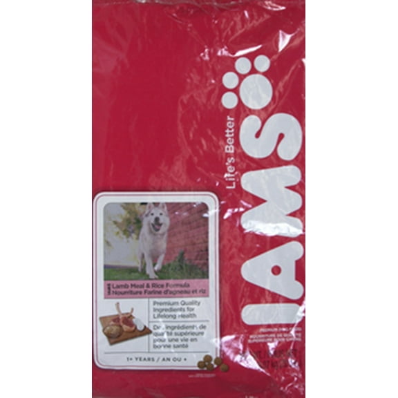 IAMS Lamb & Rice Dry Dog Food, 20 Lb.