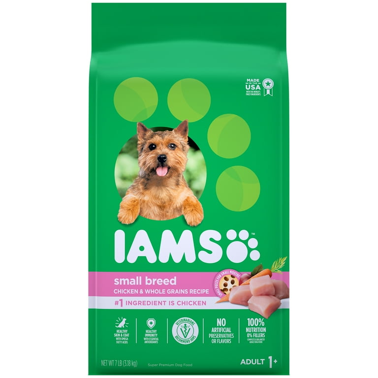 Iams small and 2025 toy breed dog food