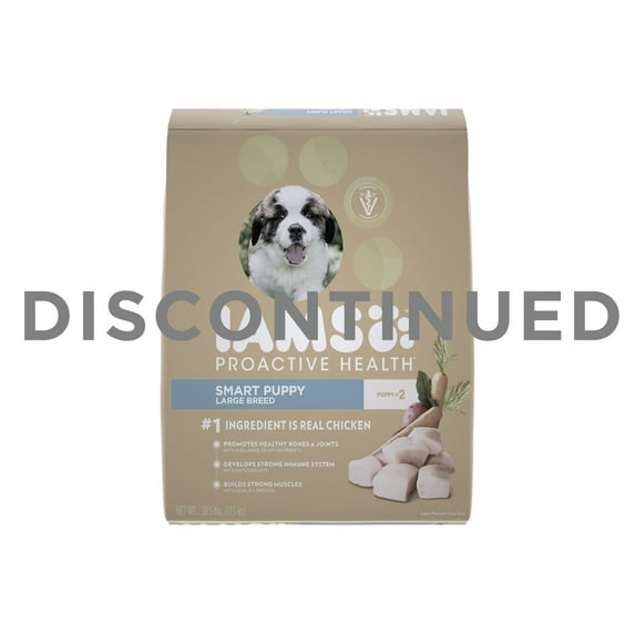 IAMS PROACTIVE HEALTH Smart Puppy Large Breed Dry Dog Food Chicken, 38.5 lb. Bag