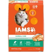 IAMS Proactive Health Chicken and Salmon Dry Cat Food, 16 lb Bag