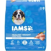 IAMS Proactive Health Healthy Weight Chicken Dry Dog Food, 29.1 lb Bag