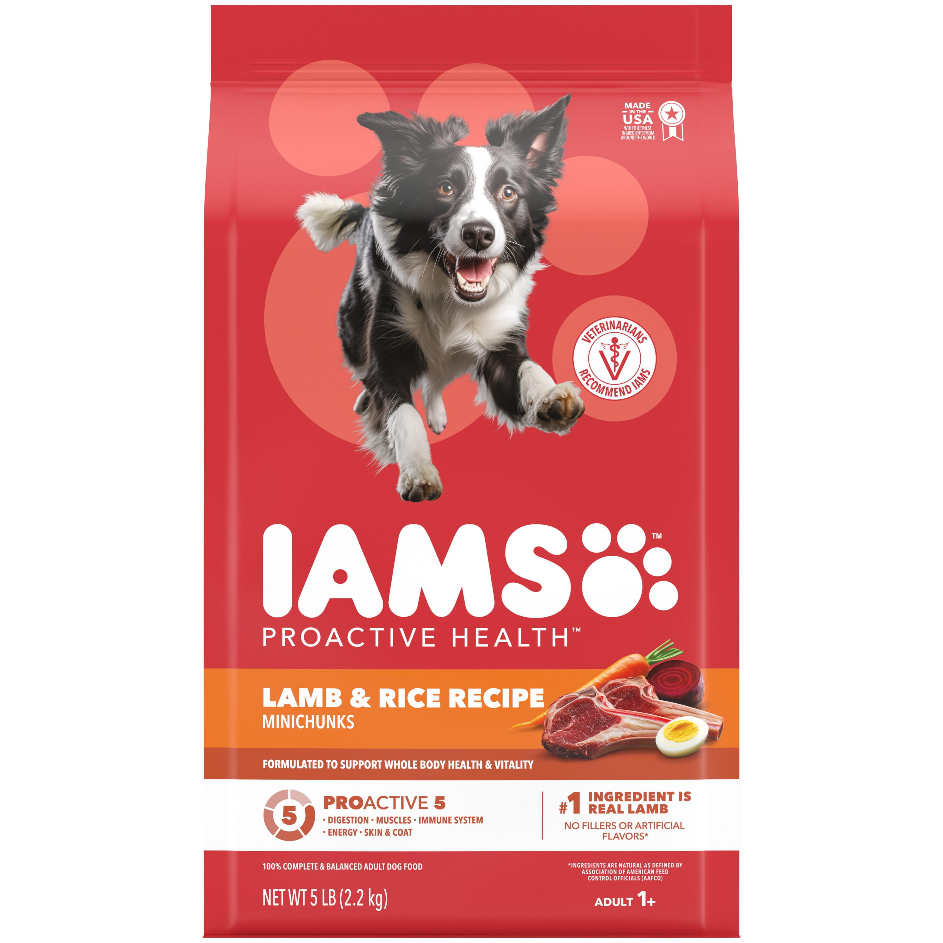 IAMS Proactive Health Adult Minichunks Lamb & Rice Recipe Dry Dog