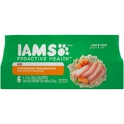 IAMS Proactive Health Pat Adult Wet Dog Food Pate w/Chicken & Rice, 13 oz