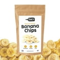 IAN's Dried Banana Chips OIF8 Sweetened Lightly (2lb) Dried Bananas