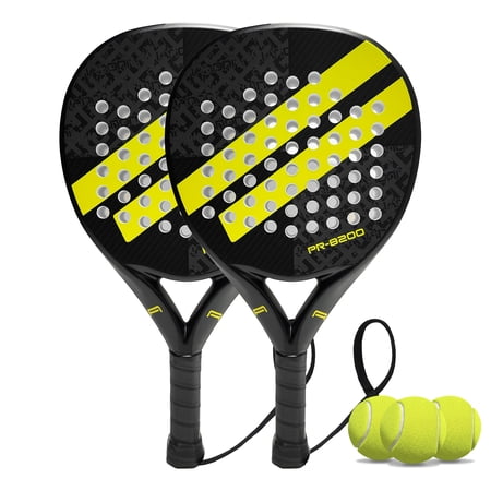 Ianoni Paddle Tennis Racket with Foam Core Racquets Balls