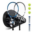thumbnail image 1 of IANONI Tennis Rackets for Adults Beginner Tennis Racquets - 2 Carbon Tennis Racket with 3 Balls,2 Grips, 2 Vibration Dampers, 1 of 5
