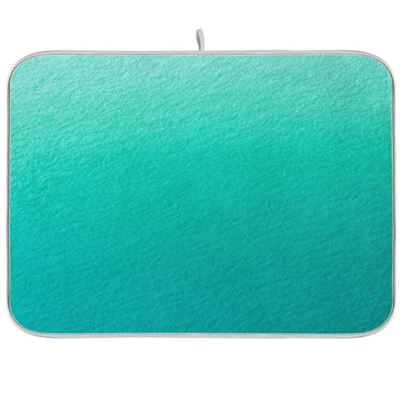 IAUYY 16 x 18 Inch Dish Drying Mat Dish Drying Mat Microfiber Kitchen Mats Large Counter Absorbent Dish Pad Drainer Rack A Paper Texture