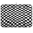 thumbnail image 1 of Iauyy Dish Drying Mat for Kitchen Counter, Super Absorbent & Hanging 16x18 / 18x24 Inch (S/M) Black-and-white Checkered Area, 1 of 8