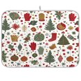 thumbnail image 1 of Iauyy Dish Drying Mat for Kitchen Counter, Super Absorbent & Hanging 16x18 / 18x24 Inch (S/M) Wrapping Paper Or Wallpaper, 1 of 8