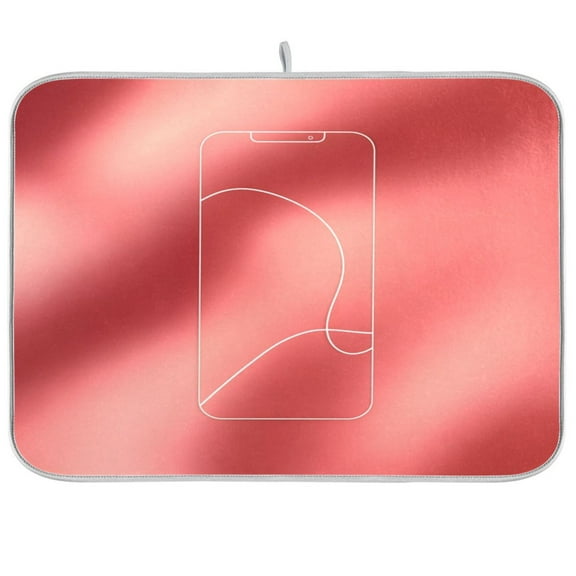 IAUYY Dish Drying Mat Dish Drying Mat Microfiber Kitchen Mats Large Counter Absorbent Dish Pad Drainer Rack Line