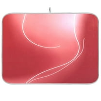 IAUYY Dish Drying Mat Dish Drying Mat Microfiber Kitchen Mats Large Counter Absorbent Dish Pad Drainer Rack Monochrome