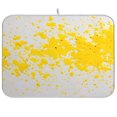 thumbnail image 1 of Iauyy Dish Drying Mat for Kitchen Counter, Super Absorbent & Hanging 16x18 / 18x24 Inch (S/M) Yellow Pigment, 1 of 8