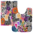 thumbnail image 1 of IAUYY 24x16 Inch Bath Mat Thick Soft Plush Shower Mat TPR Backing Material Non Slip Bath Mats for Bathroom for Tub Shower Hotel Abstract Elements Clipboard, 1 of 9