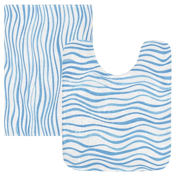IAUYY 24x20 Inch Bath Mat Thick Soft Plush Shower Mat TPR Backing Material Non Slip Bath Mats for Bathroom for Tub Shower Hotel Perfect