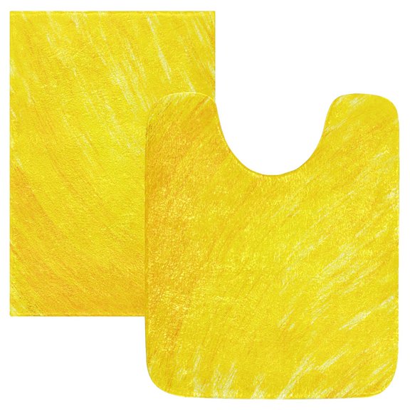 IAUYY 24x20 Inch Bath Mat Thick Soft Plush Shower Mat TPR Backing Material Non Slip Bath Mats for Bathroom for Tub Shower Hotel Sun Shape