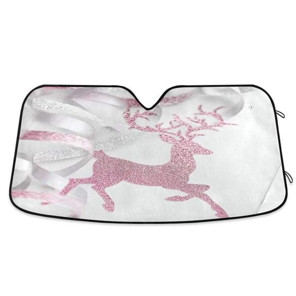 Iauyy Foldable Windshield Sun Shade for Cars, Interior Sun Protection for car UV Protection for Sedan/SUV/Truck, (S/M/L) Shimmering