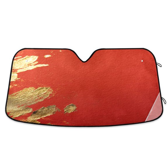 Iauyy Foldable Windshield Sun Shade for Cars, Interior Sun Protection for car UV Protection for Sedan/SUV/Truck, (S/M/L) Surface Of The Metal Plate