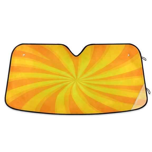 IAUYY 55*27.6inch Front Windshield Sunshade (PET+PE),Reflect UV and Heat Sun Visor Automotive Accessories Interior Sun Protection sun shield for car Vector Diagram Of Solar Light