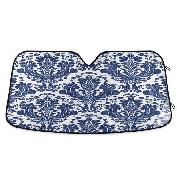 IAUYY 57*31.5inch Front Windshield Sunshade (PET+PE),Reflect UV and Heat Sun Visor Automotive Accessories Interior Sun Protection sun shield for car Overlay Layer