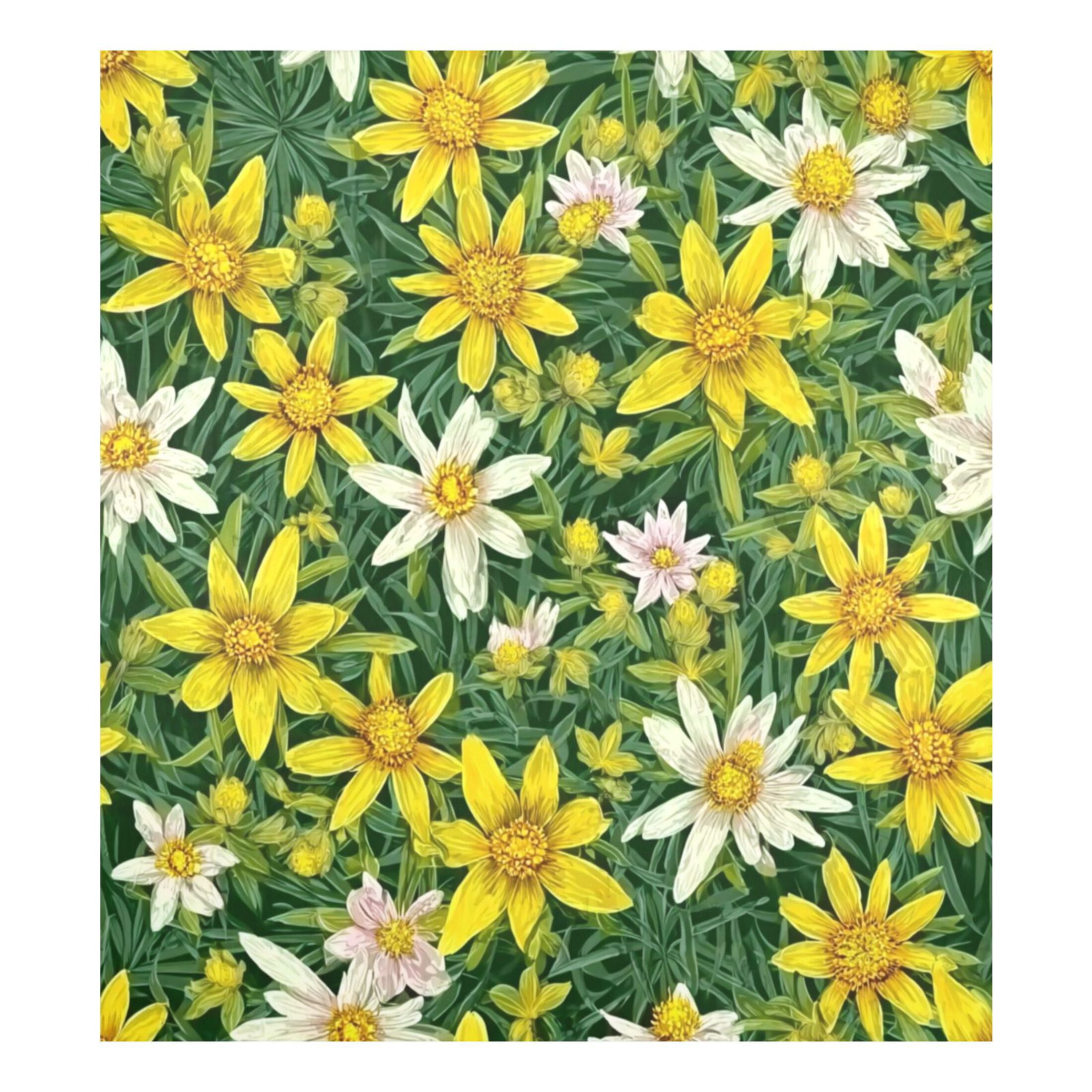 IAUYY Magnetic Decorative -23x26 Inch,Removable DIY Art for Dishwasher Refrigerator and Other Metal Surfaces,The Lush and Green Grassland