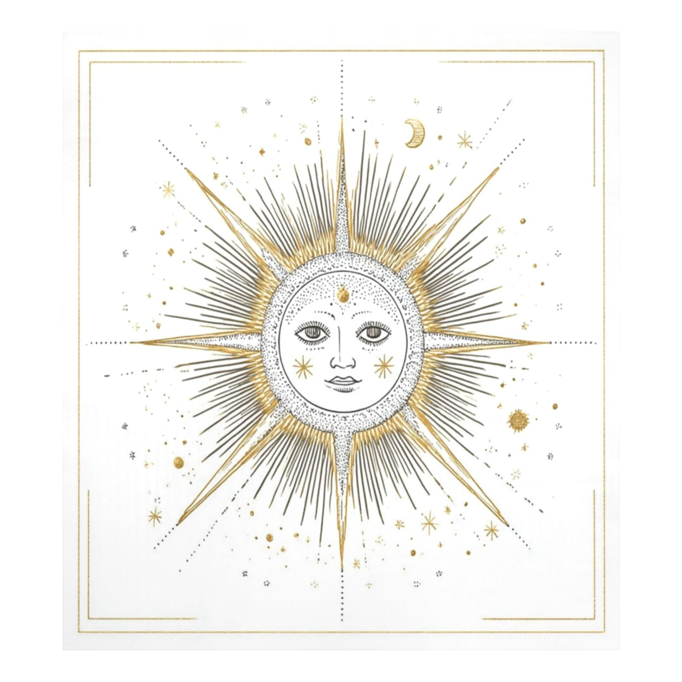 IAUYY Magnetic decorative sticker - 23x26 Inch PVC Refrigerator Decorative Cover, Removable DIY Art for Kitchen Appliances A Celestial Body The Sun