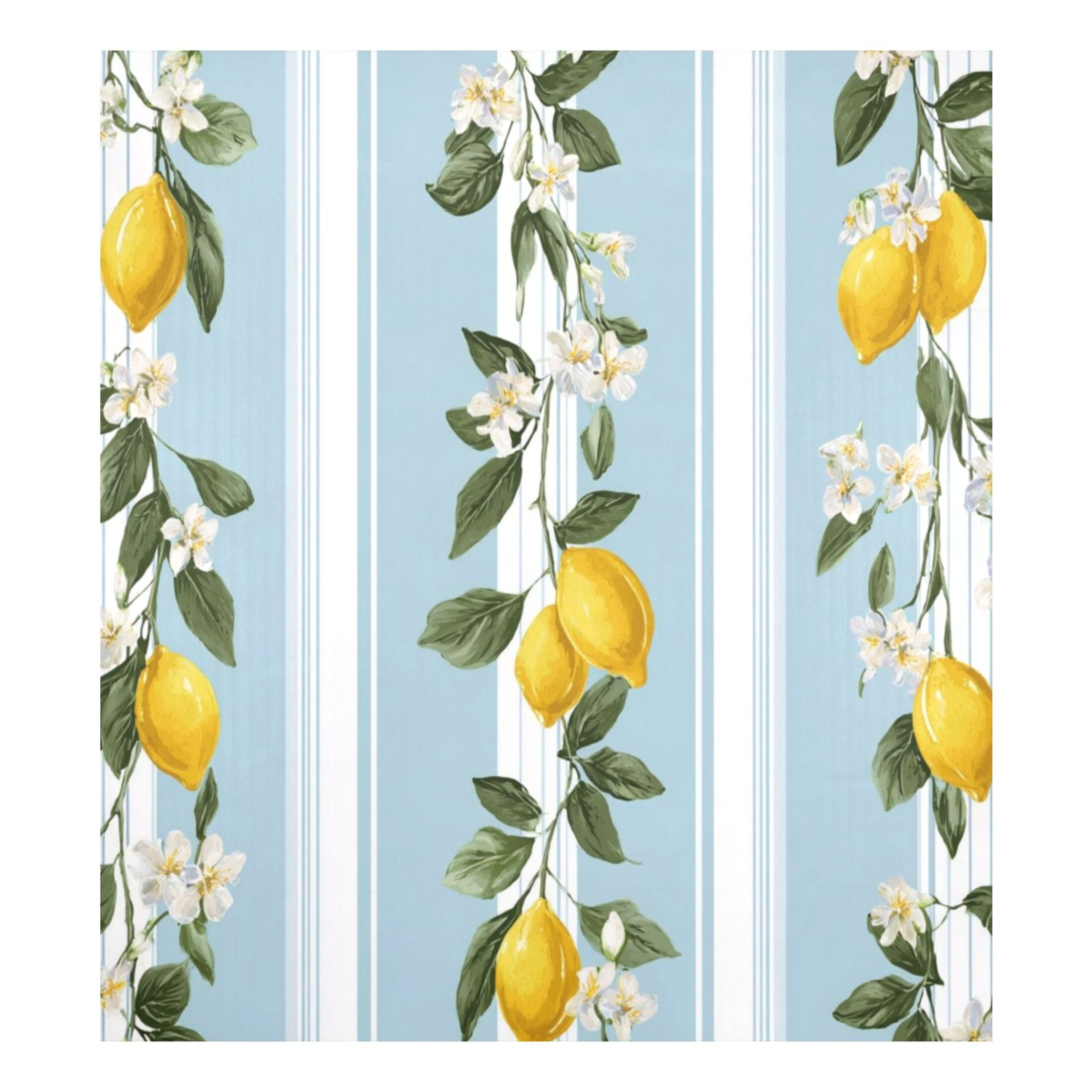 IAUYY Magnetic decorative sticker - 23x26 Inch PVC Refrigerator Decorative Cover, Removable DIY Art for Kitchen Appliances A Lemon and Flowers