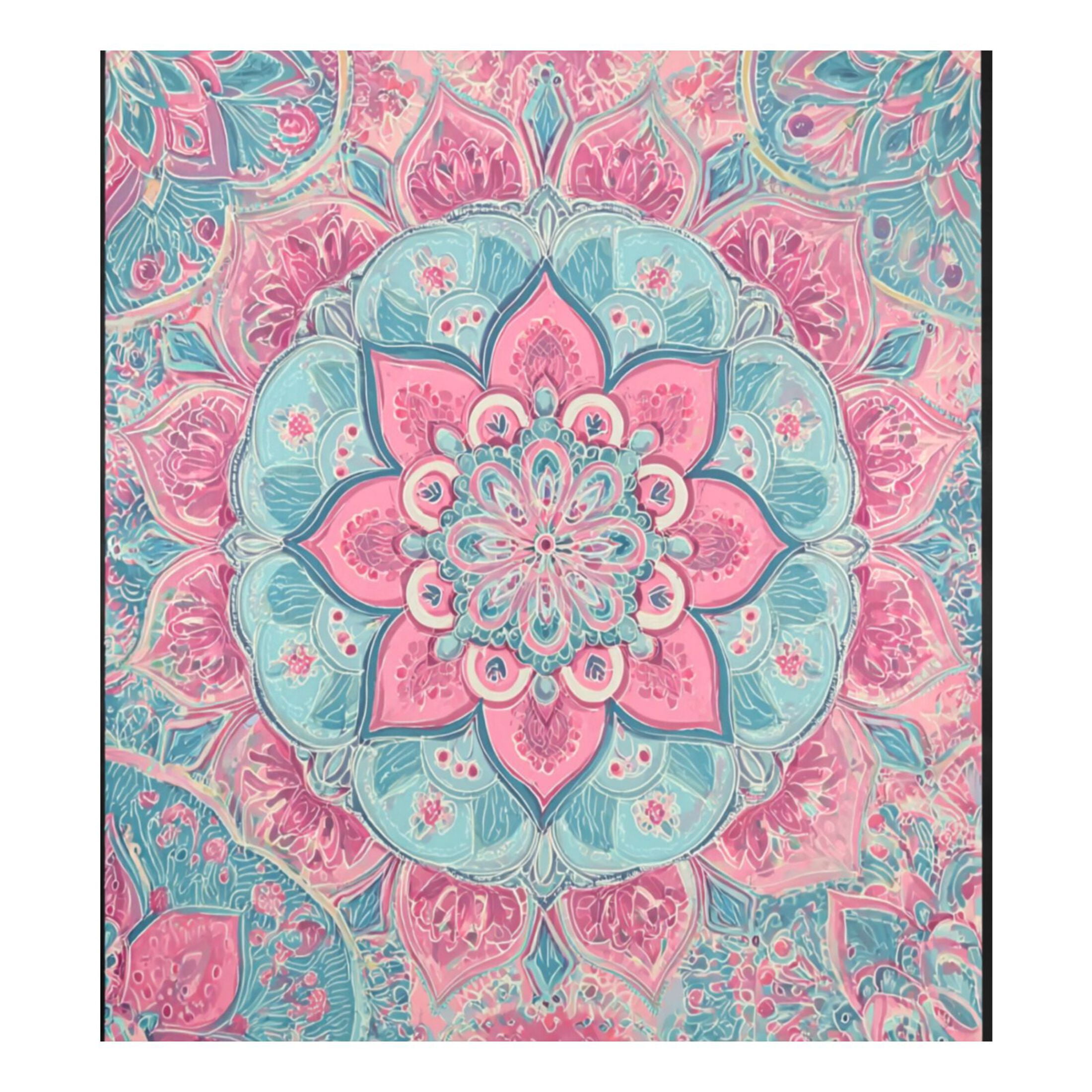 IAUYY Magnetic decorative sticker - 23x26 Inch PVC Refrigerator Decorative Cover, Removable DIY Art for Kitchen Appliances Court Pink Green