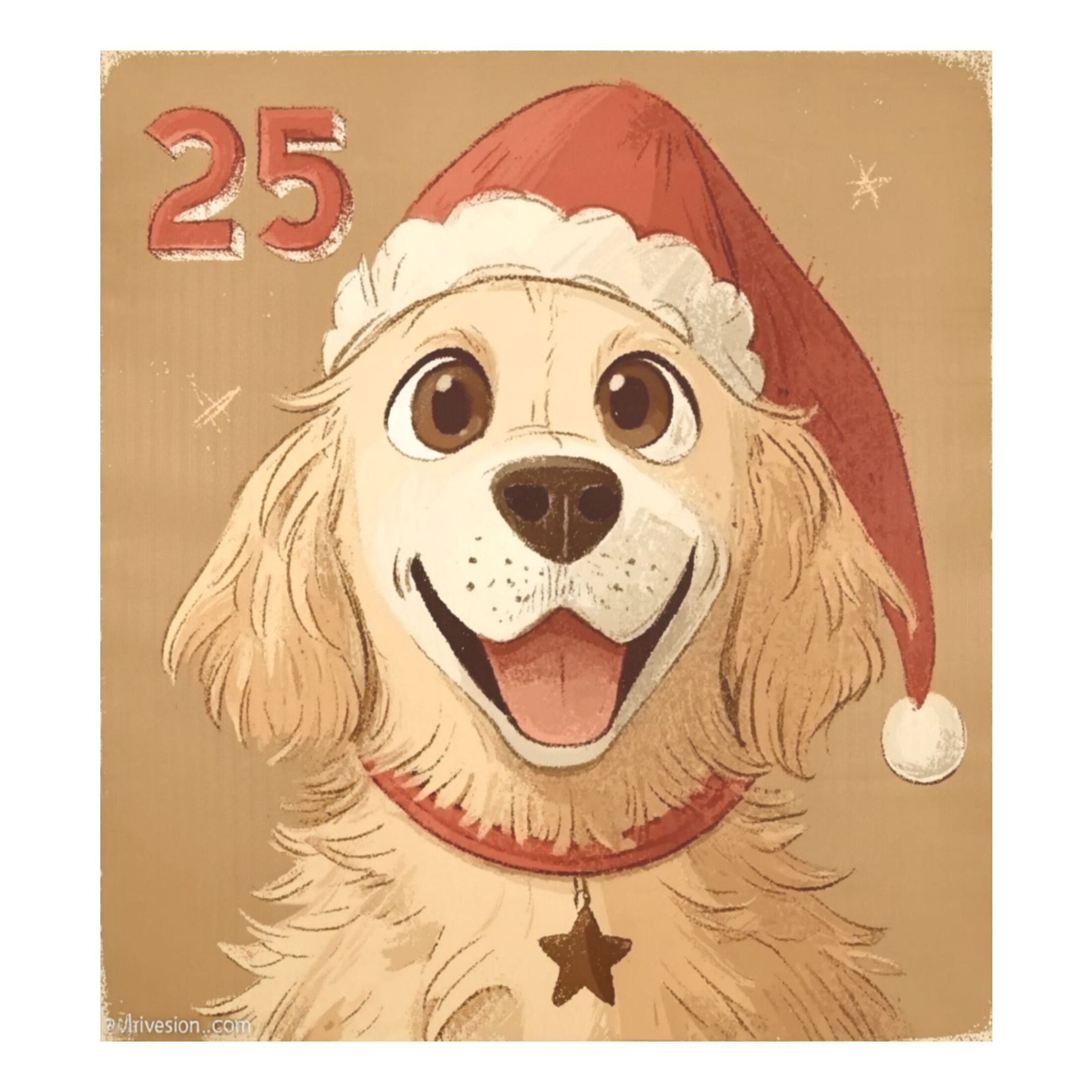 IAUYY Magnetic decorative sticker - 23x26 Inch PVC Refrigerator Decorative Cover, Removable DIY Art for Kitchen Appliances Golden Retriever