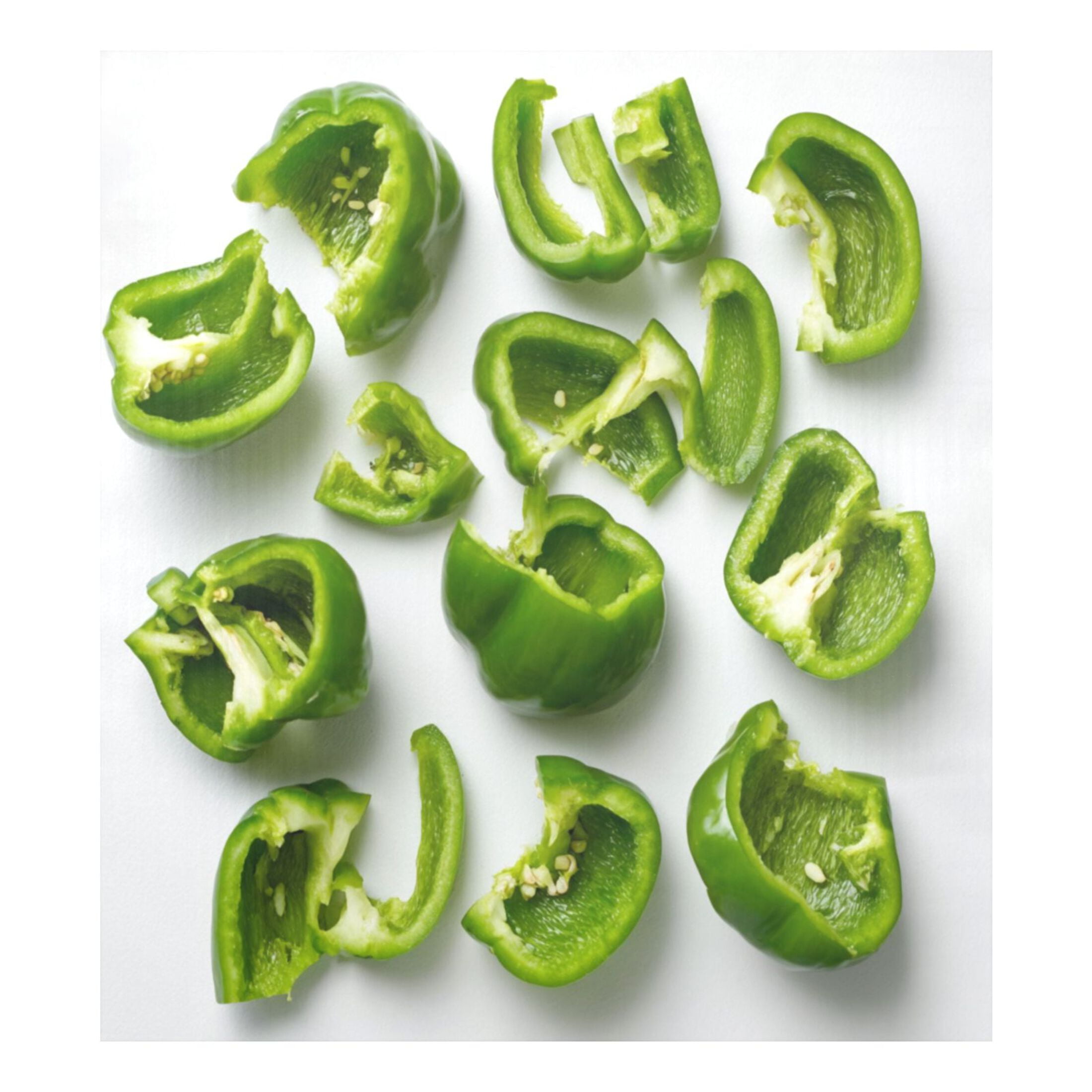 IAUYY Magnetic decorative sticker - 23x26 Inch PVC Refrigerator Decorative Cover, Removable DIY Art for Kitchen Appliances Green Sweet Pepper