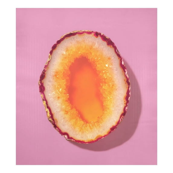 IAUYY Magnetic decorative sticker - 23x26 Inch PVC Refrigerator Decorative Cover, Removable DIY Art for Kitchen Appliances Half A Piece Of Agate