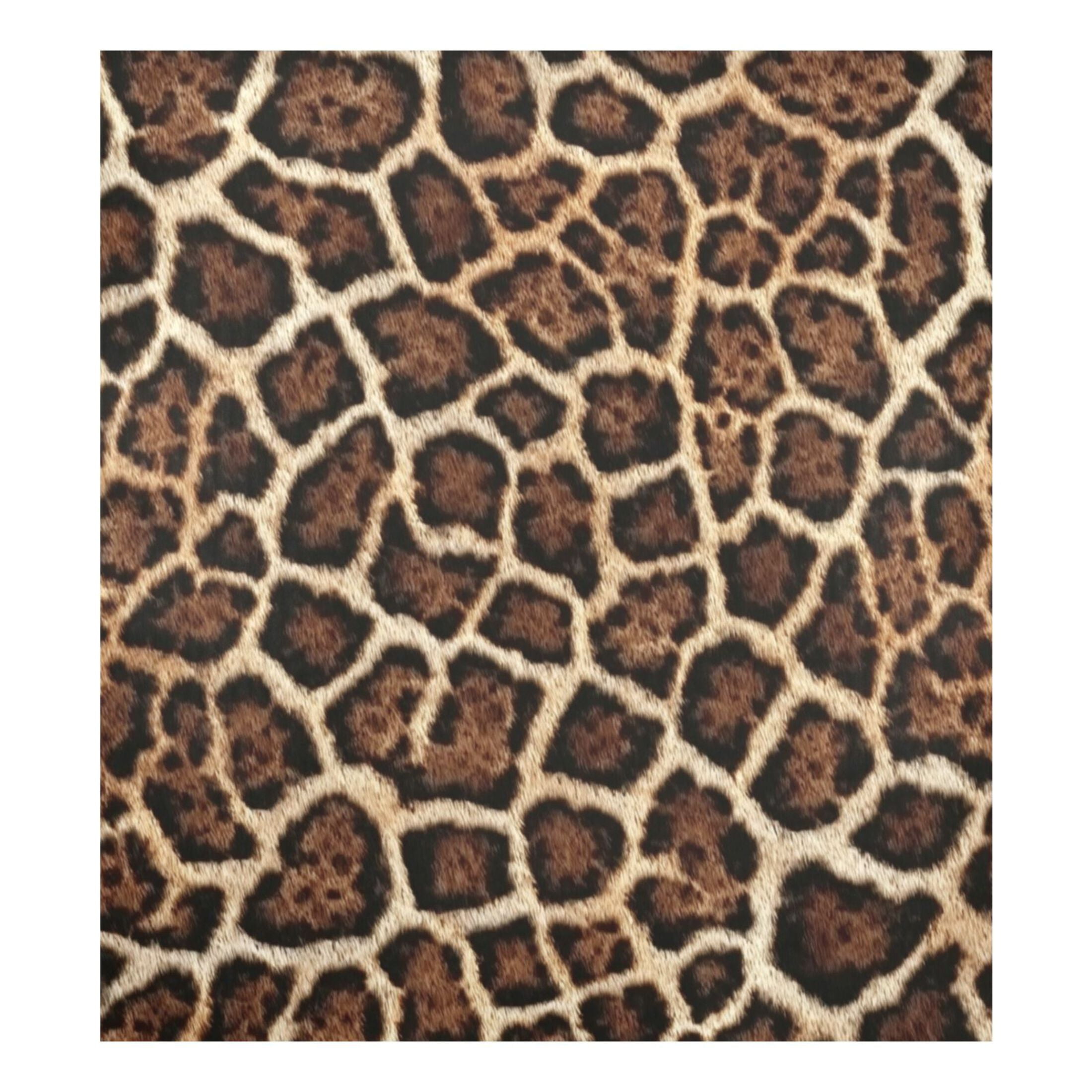 IAUYY Magnetic decorative sticker - 23x26 Inch PVC Refrigerator Decorative Cover, Removable DIY Art for Kitchen Appliances Leopard