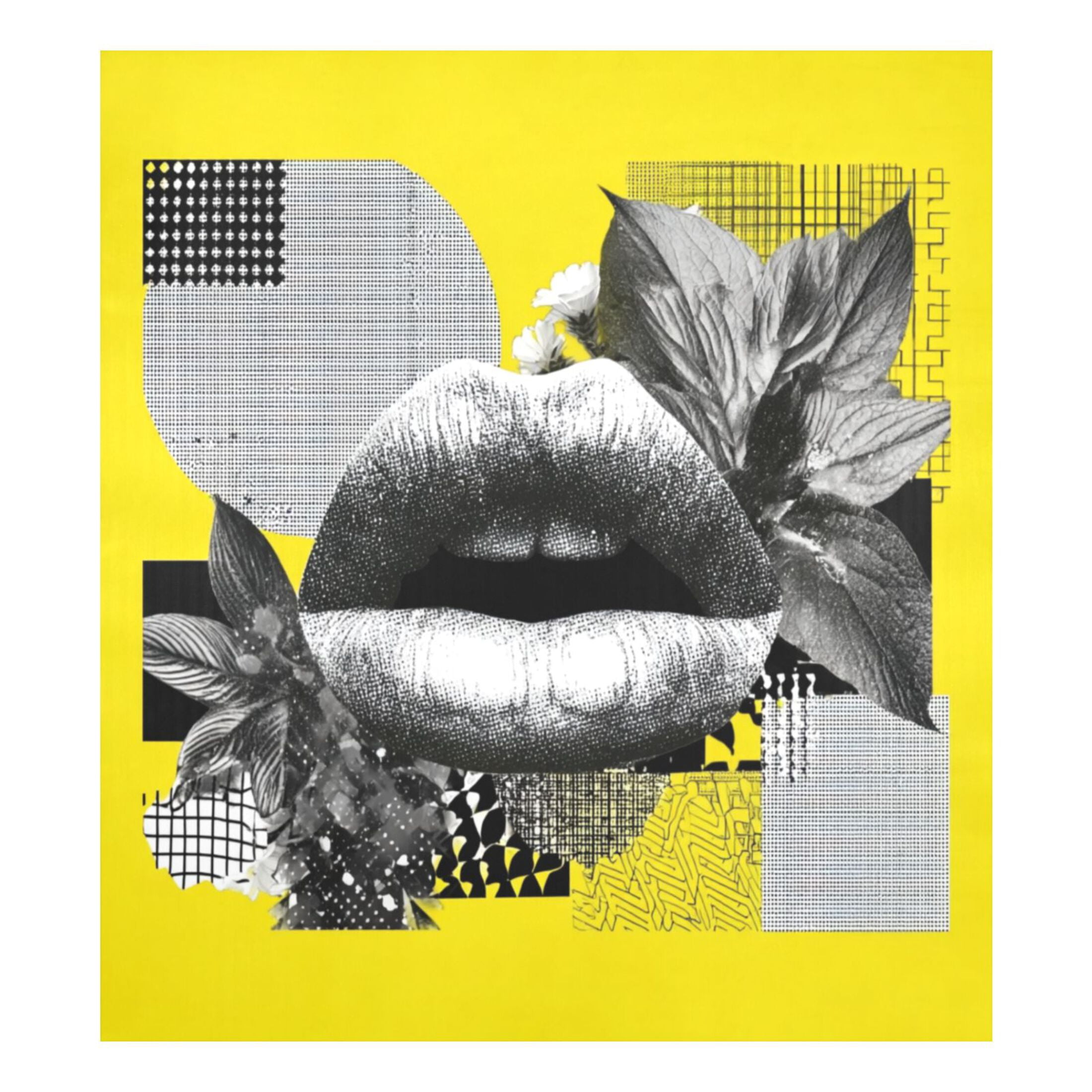 IAUYY Magnetic decorative sticker - 23x26 Inch PVC Refrigerator Decorative Cover, Removable DIY Art for Kitchen Appliances Lips